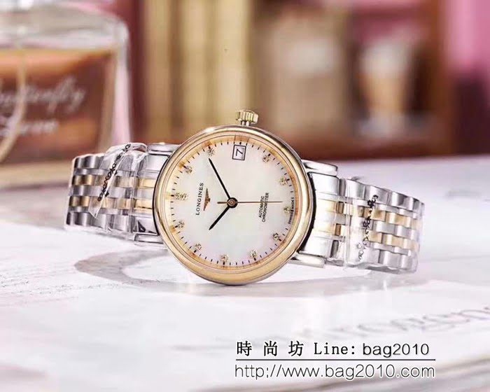 LONGINES浪琴 經典博雅系列 女士機械腕表 WSS0586